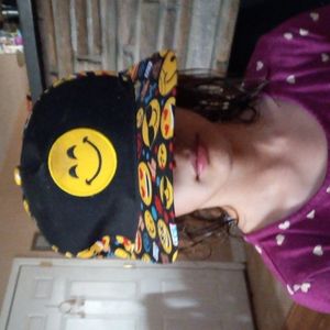 Cute emoji hat